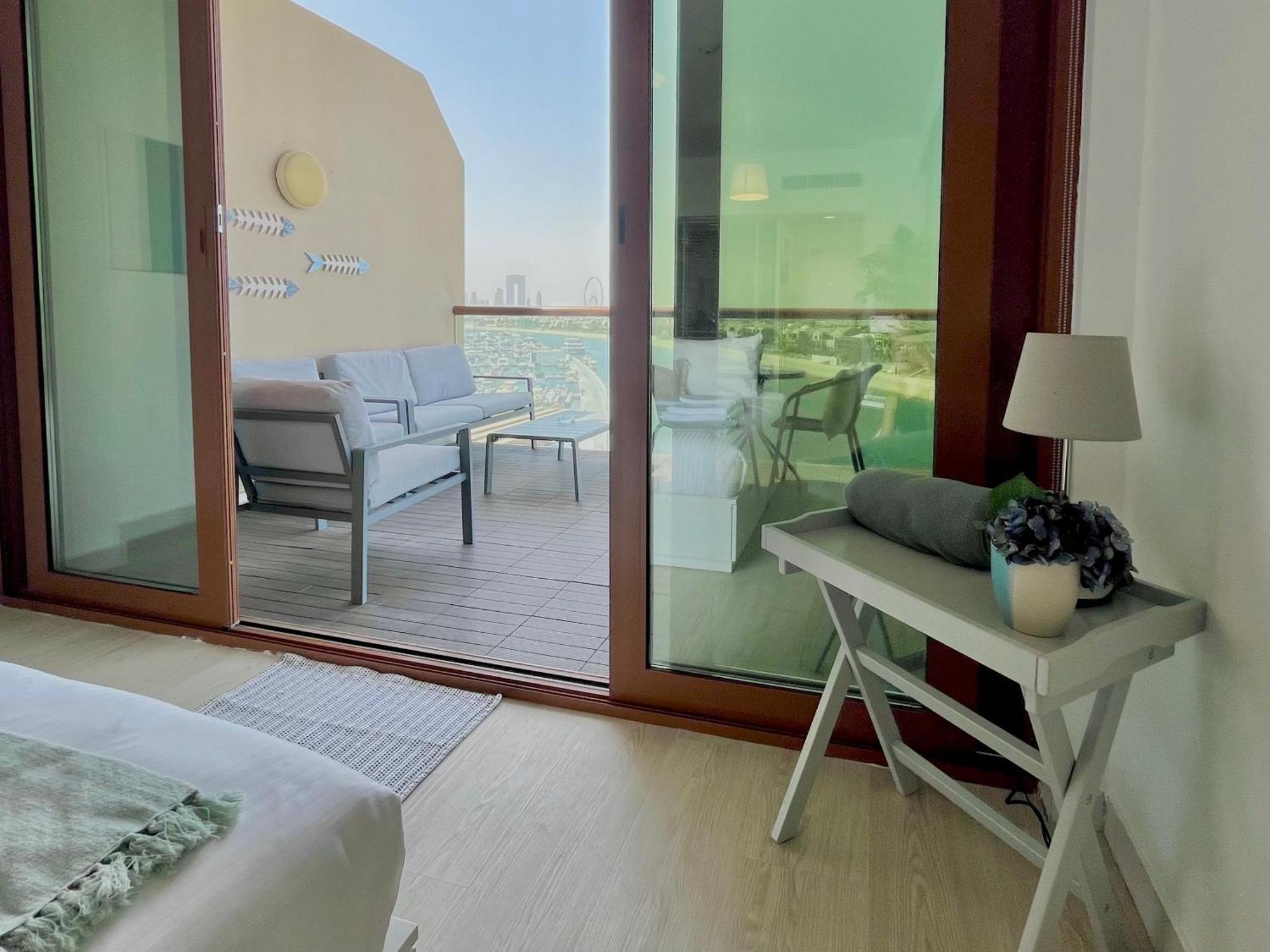 Palm Jumeirah Upgraded & Cozy Boutique Apartment Dubai Exterior foto