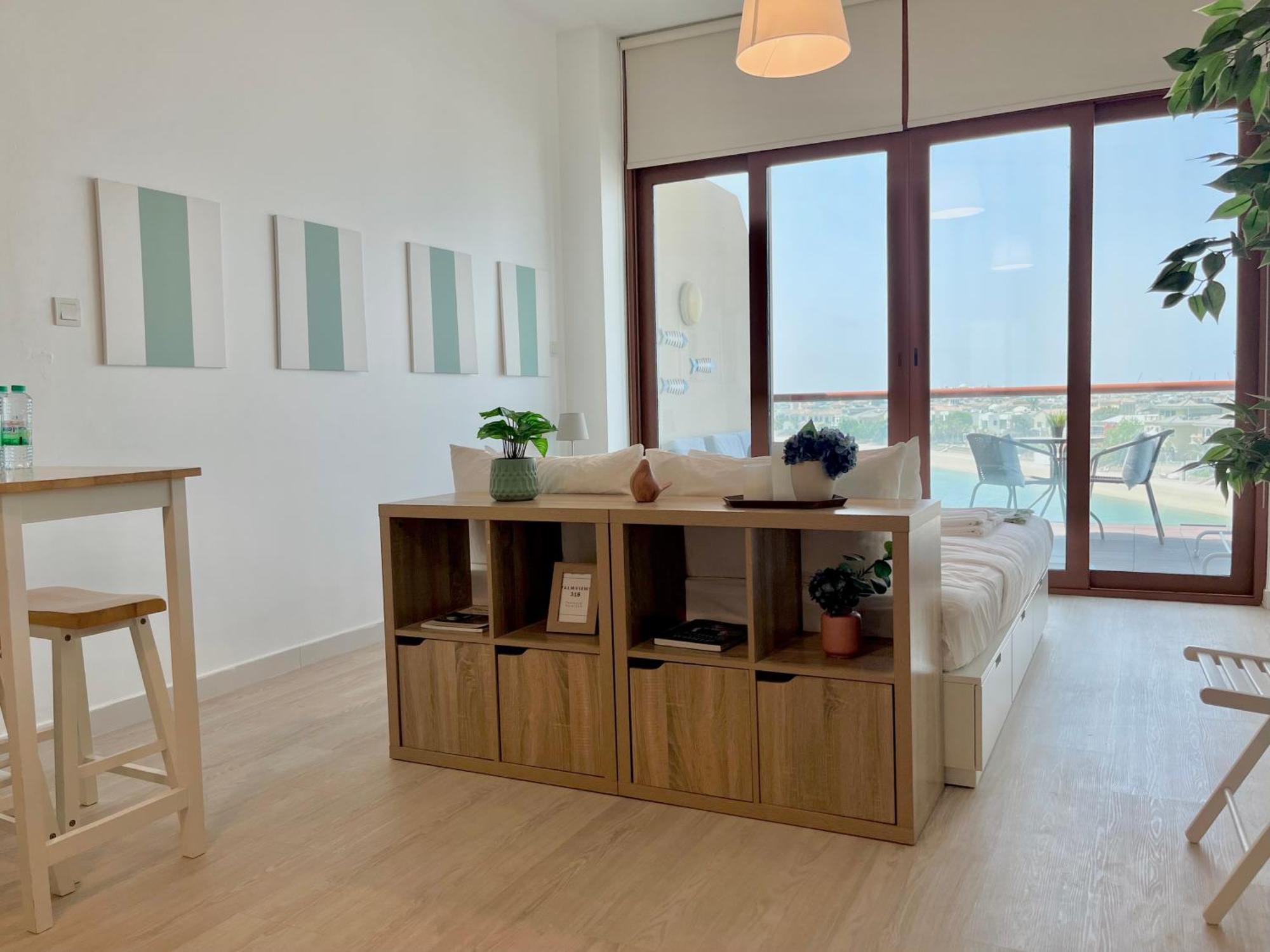 Palm Jumeirah Upgraded & Cozy Boutique Apartment Dubai Exterior foto
