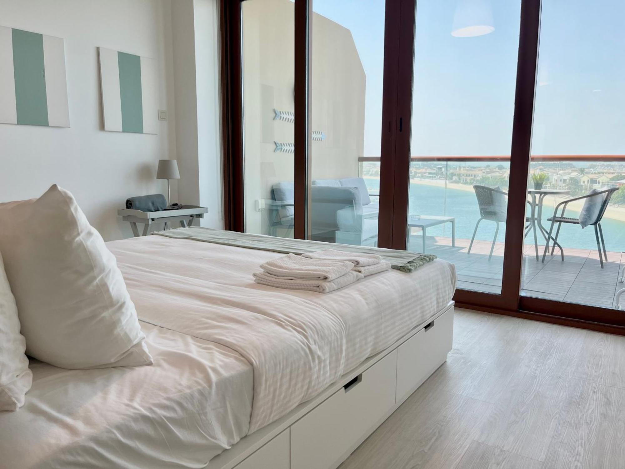Palm Jumeirah Upgraded & Cozy Boutique Apartment Dubai Exterior foto