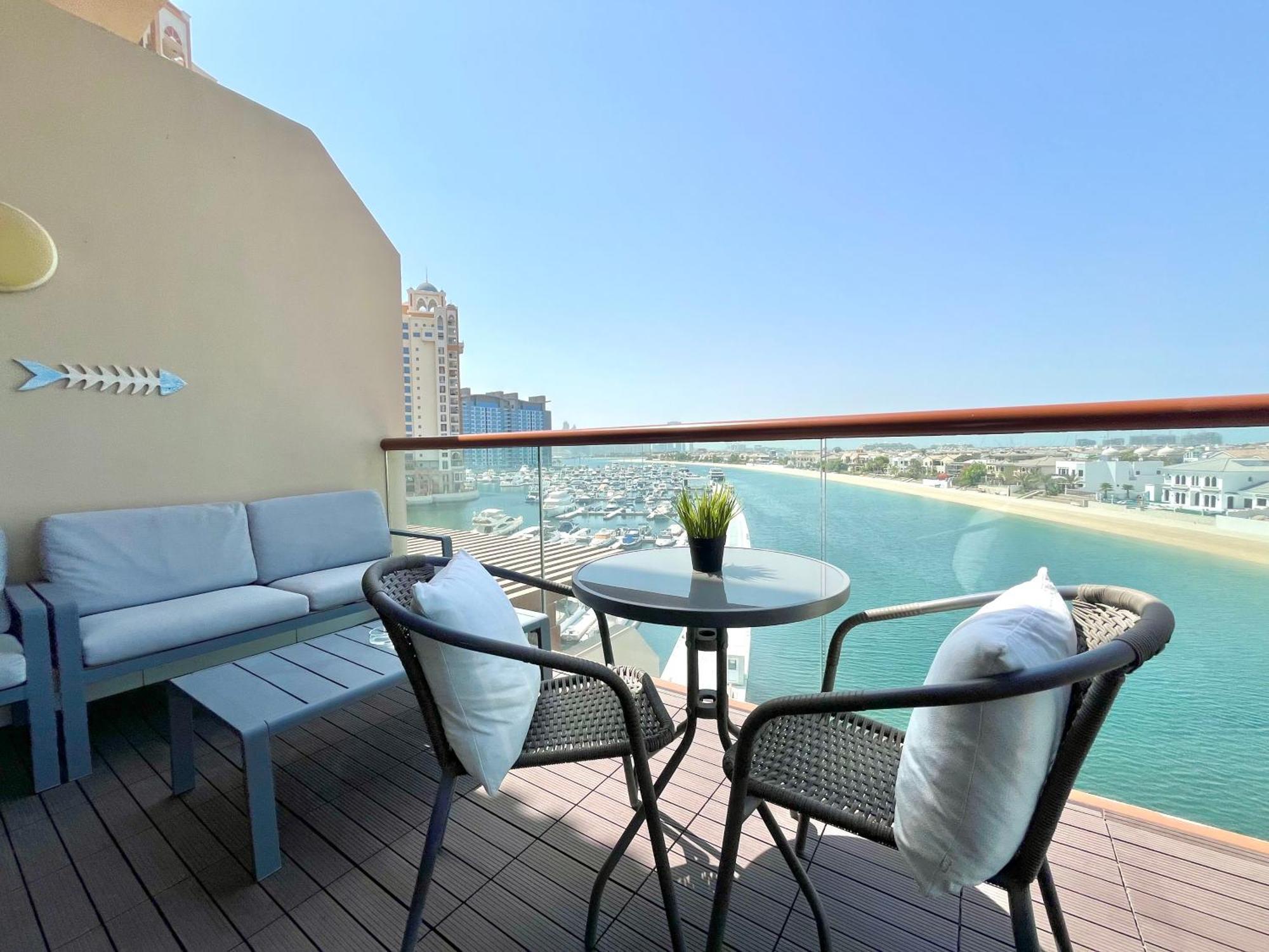 Palm Jumeirah Upgraded & Cozy Boutique Apartment Dubai Exterior foto