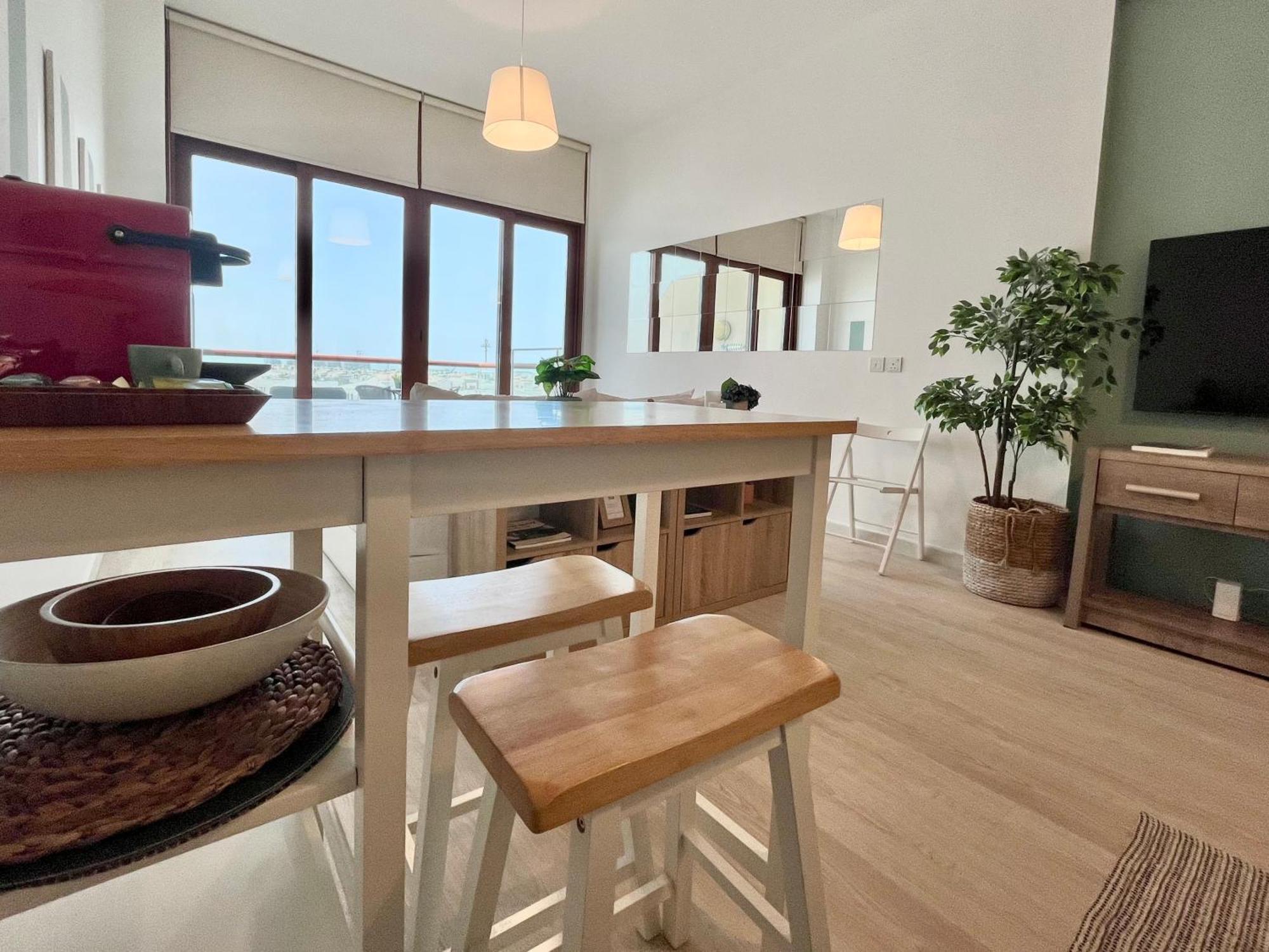 Palm Jumeirah Upgraded & Cozy Boutique Apartment Dubai Exterior foto