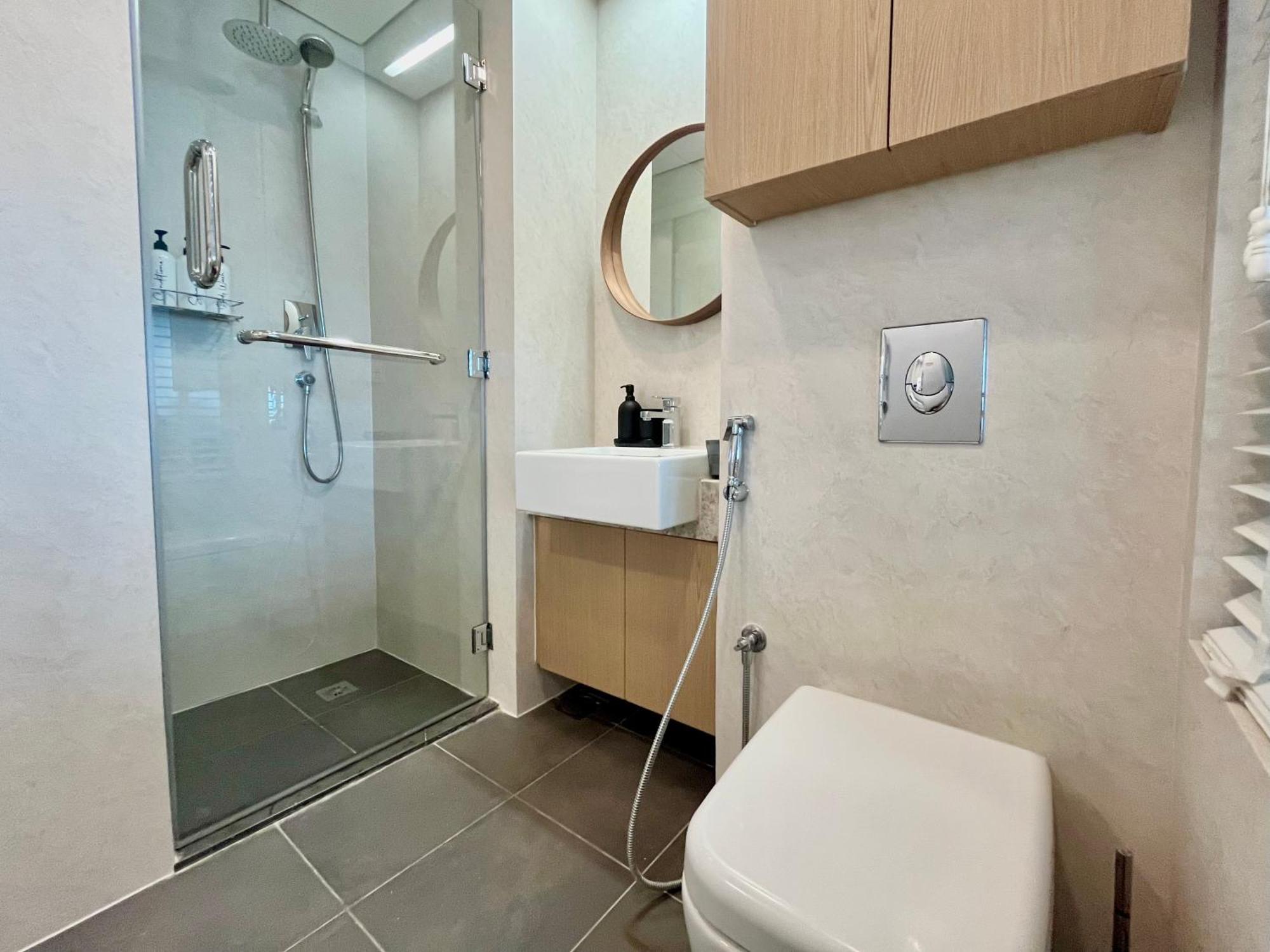 Palm Jumeirah Upgraded & Cozy Boutique Apartment Dubai Exterior foto