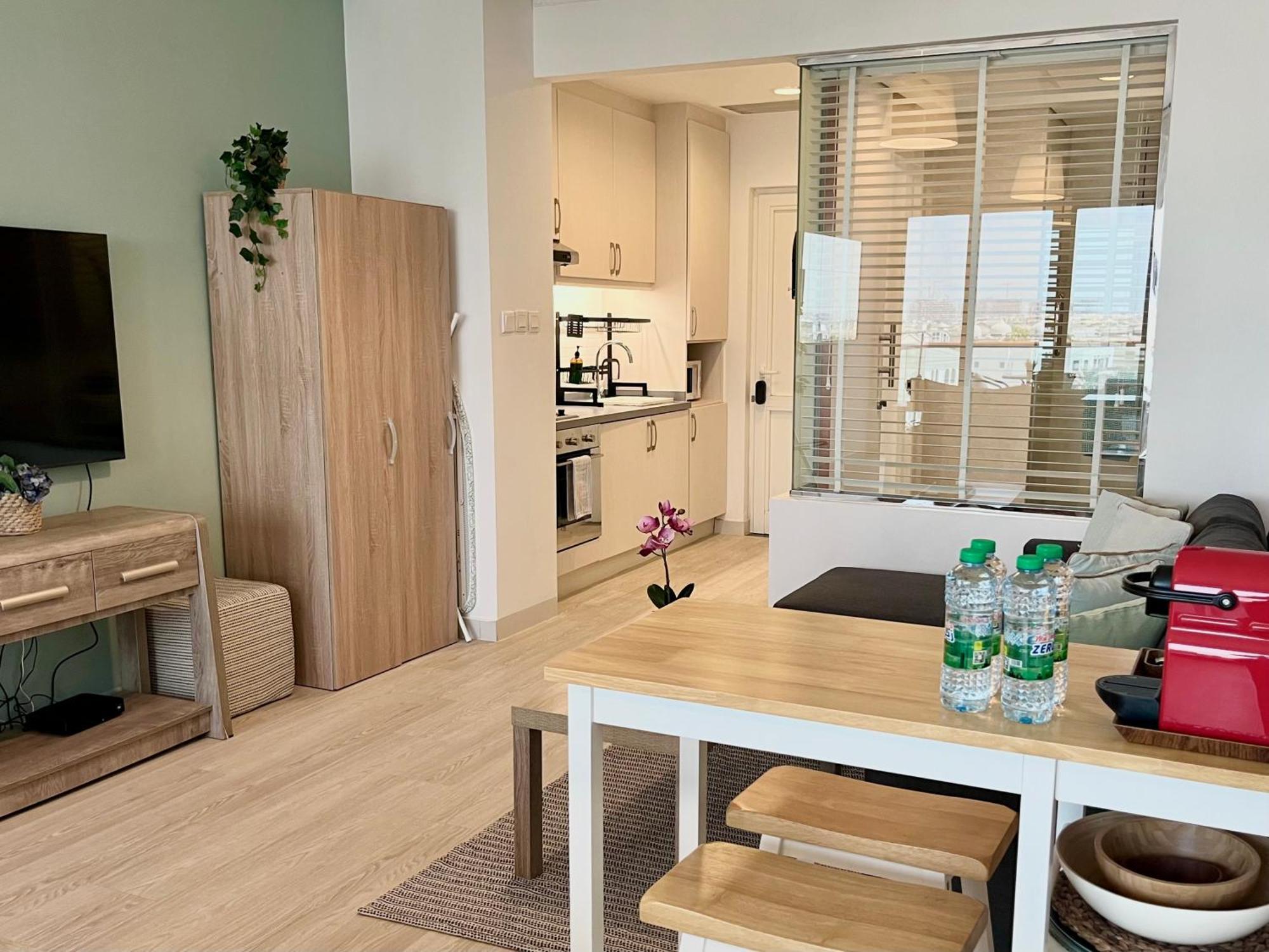 Palm Jumeirah Upgraded & Cozy Boutique Apartment Dubai Exterior foto